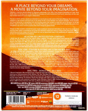Dune (Diuna) [Blu-Ray 4K]+[Blu-Ray]