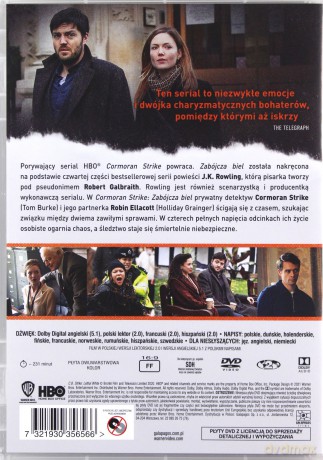 Cormoran Strike: Zabójcza Biel [DVD]