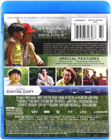 Minari [Blu-Ray]