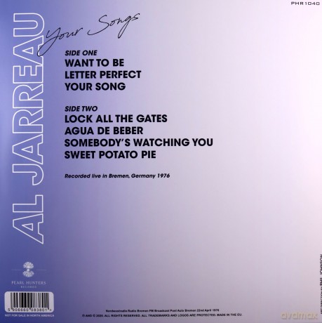 Al Jarreau: Your Songs [Winyl]
