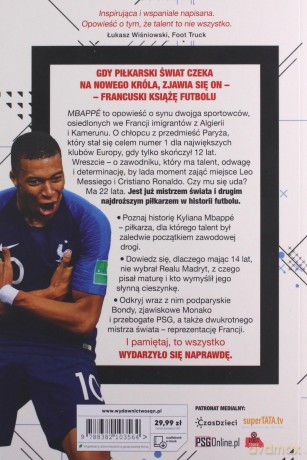 Mbappé. Nowy książę futbolu - Yvette Żółtowska-Darska [KSIĄŻKA]