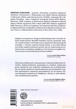Smart not Small. Polityka bezpieczeństwa Republiki Estońskiej - Grzegorz Kozłowski [KSIĄŻKA]