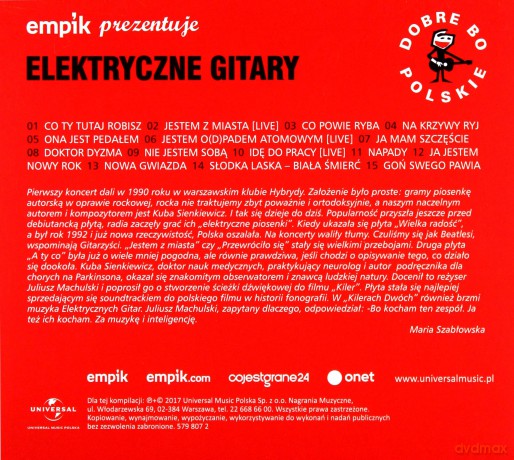 Elektryczne Gitary: Dobre Bo Polskie [CD]