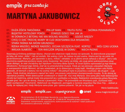 Martyna Jakubowicz: Dobre Bo Polskie [CD]