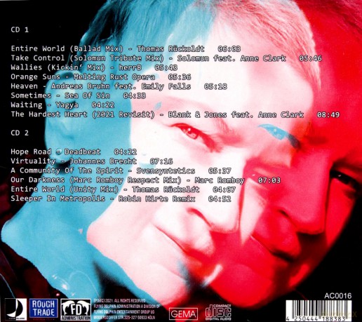Anne Clark: Synaesthesia Classics Re-Worked [2CD]