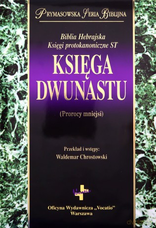 Księga Dwunastu. Biblia Hebrajska. Księgi protokanoniczne ST - Waldemar Chrostowski [KSIĄŻKA]
