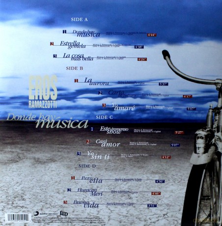 Eros Ramazzotti: Donde hay musica [2xWinyl]