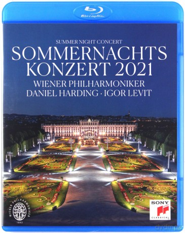 Daniel Harding & Wiener Philh: Sommernachtskonzert 2021 / Summer Night Concert 2021 [Blu-Ray]