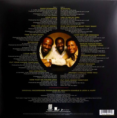 The O'Jays: The Best Of The O'Jays [2xWinyl]
