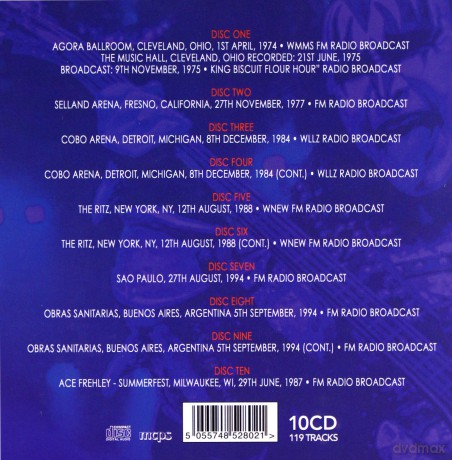 Kiss: Set The World On Fire [10CD]