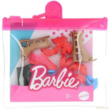 Barbie Modne buty Zestaw z rzymiankami