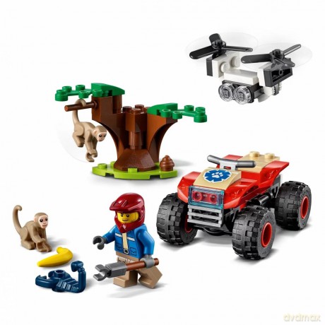 LEGO City 60300 Quad ratowników dzikich zwierząt [KLOCKI]