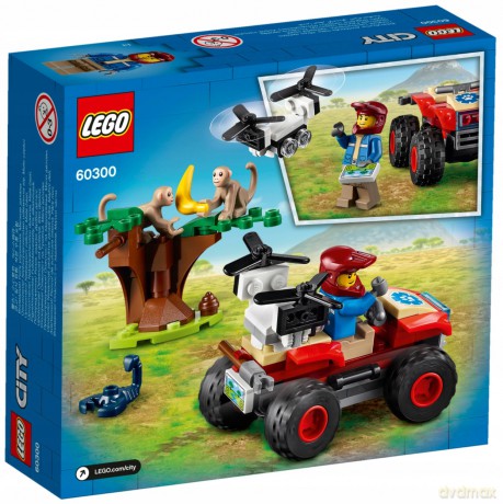 LEGO City 60300 Quad ratowników dzikich zwierząt [KLOCKI]