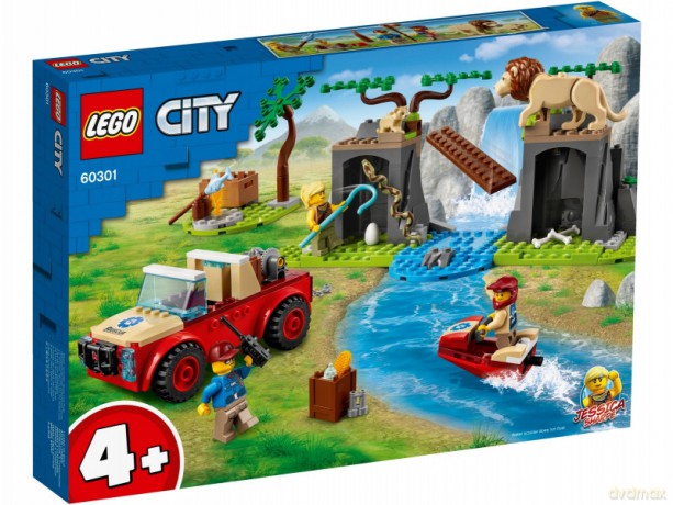 LEGO City 60301 Terenówka ratowników dzikich zwierząt [KLOCKI]