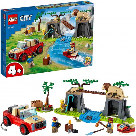 LEGO City 60301 Terenówka ratowników dzikich zwierząt [KLOCKI]