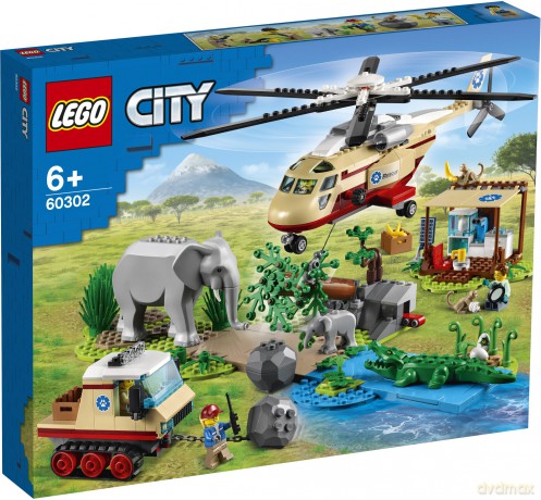 LEGO City 60302 Na ratunek dzikim zwierzętom [KLOCKI]