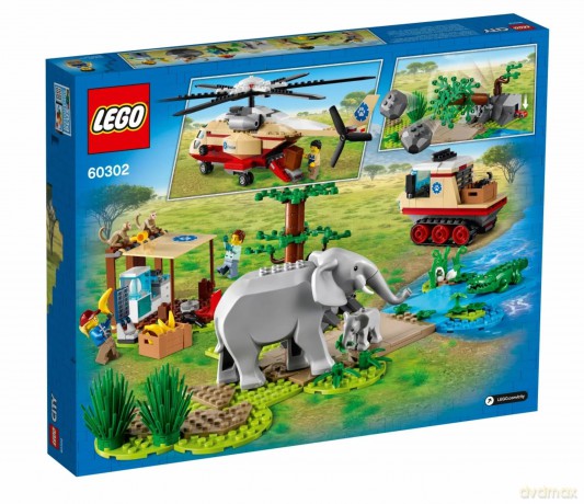 LEGO City 60302 Na ratunek dzikim zwierzętom [KLOCKI]