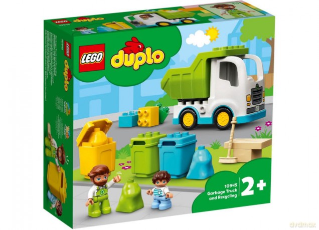 LEGO DUPLO 10945 Śmieciarka i recykling [KLOCKI]