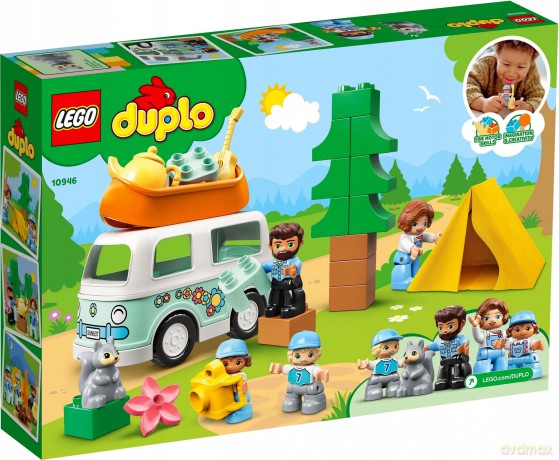 LEGO DUPLO 10946 Rodzinne biwakowanie [KLOCKI]