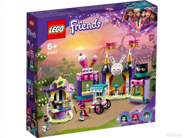 LEGO Friends 41687 Magiczne stoiska w wesołym miasteczku [KLOCKI]