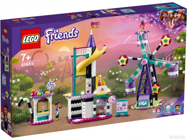 LEGO Friends 41689 Magiczny diabelski młyn i zjeżdżalnia [KLOCKI]