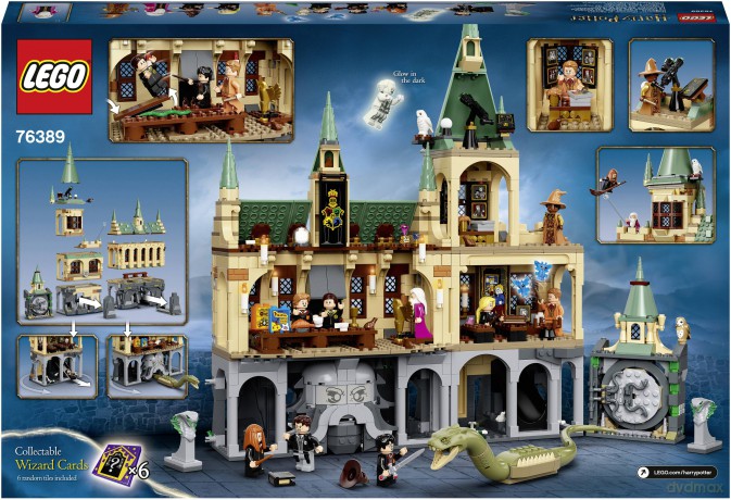 LEGO Harry Potter 76389 Komnata Tajemnic w Hogwarcie [KLOCKI]
