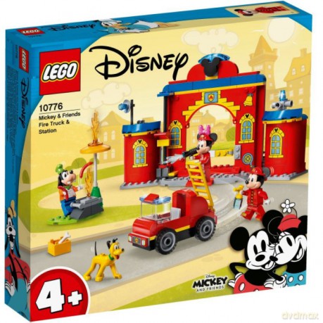 LEGO Mickey and Friends 10776 Remiza i wóz strażacki Myszki Miki i przyjaciół [KLOCKI]