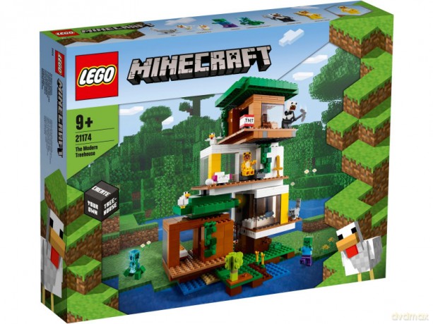LEGO Minecraft Nowoczesny domek na drzewie (21174) [KLOCKI]