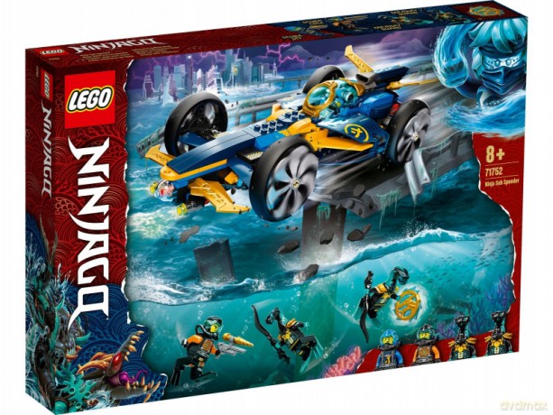 LEGO Ninjago 71752 Podwodny śmigacz ninja [KLOCKI]