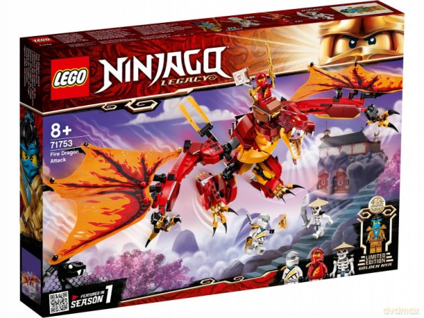 LEGO Ninjago 71753 Atak smoka ognia [KLOCKI]