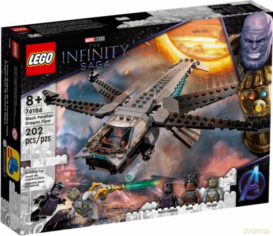 LEGO Super Heroes 76186 Helikopter Czarnej Pantery [KLOCKI]