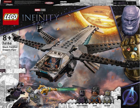 LEGO Super Heroes 76186 Helikopter Czarnej Pantery [KLOCKI]