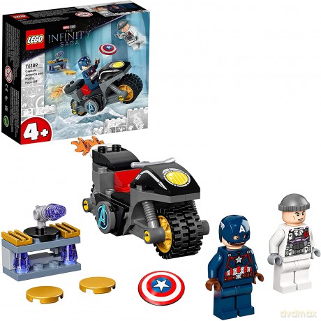 LEGO Super Heroes 76189 Kapitan Ameryka i pojedynek z Hydrą [KLOCKI]