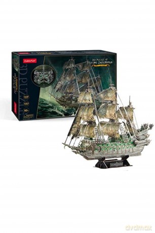 Puzzle 3D LED Latający Holender [PUZZLE]