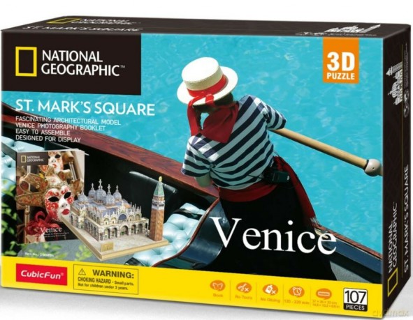 Puzzle 3D National Geographic - Wenecja [PUZZLE]