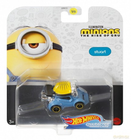 Samochodziki Minionki Stuart