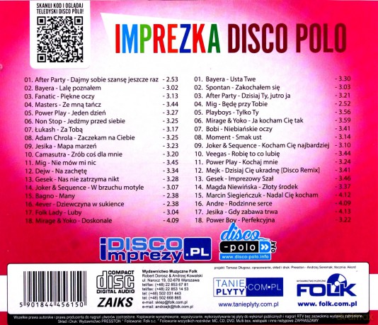 Imprezka Disco Polo [2CD]
