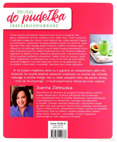 190 dań do pudełka. Insulinooporność - Joanna Zielewska [KSIĄŻKA]