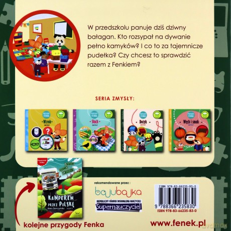 Dotyk. Zmysły. Przygody Fenka - Dominika Gałka [KSIĄŻKA]