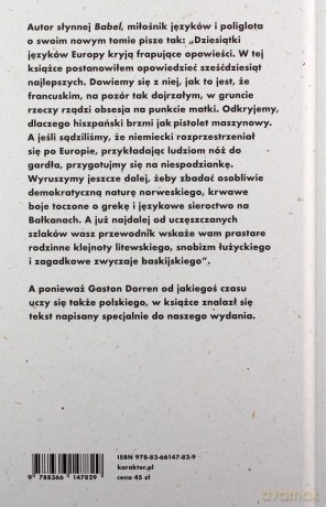 Gadka. W sześćdziesiąt języków dookoła Europy - Gaston Dorren [KSIĄŻKA]