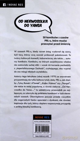 Od Nerwosolka do Yansa: 50 komiksów z czasów PRL-u, które musisz przeczytać przed śmiercią - Daniel Koziarski, Wojciech Obremski [KOMIKS]