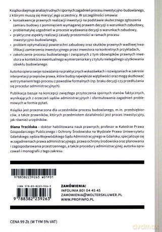 Proces inwestycyjno-budowlany w praktyce. Rozwiązania najważniejszych problemów - Diana Trzcińska [KSIĄŻKA]