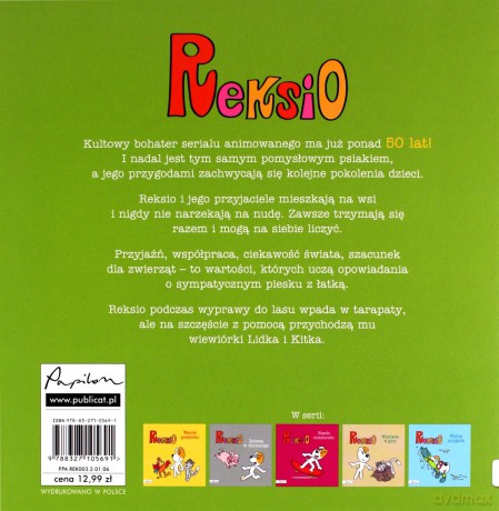 Reksio. Leśna przygoda - Maria Szarf [KSIĄŻKA]