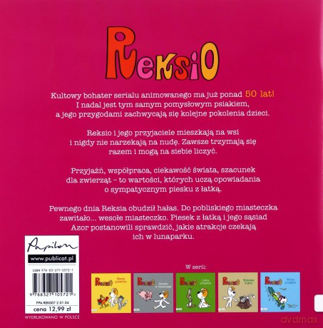 Reksio. Wesołe miasteczko - Maria Szarf [KSIĄŻKA]