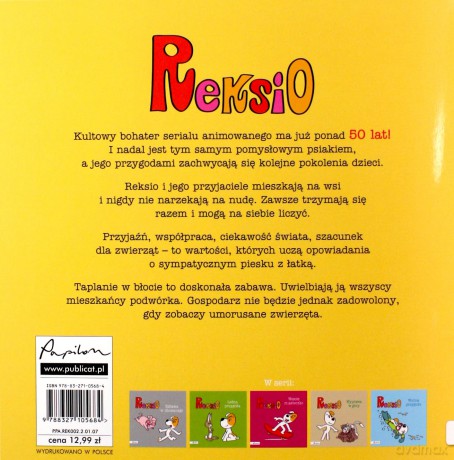 Reksio. Wesołe podwórko - Maria Szarf [KSIĄŻKA]