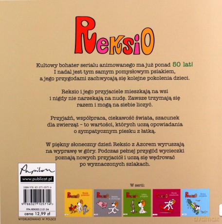 Reksio. Wyprawa w góry - Maria Szarf [KSIĄŻKA]