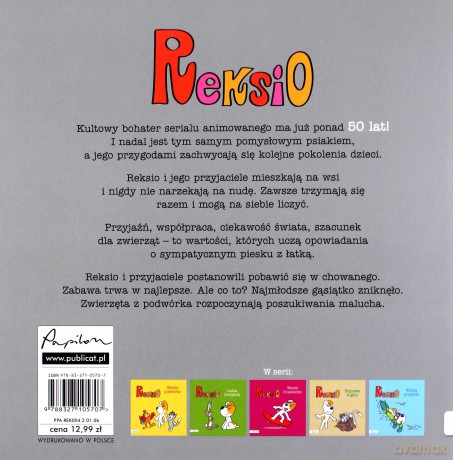 Reksio. Zabawa w chowanego - Maria Szarf [KSIĄŻKA]