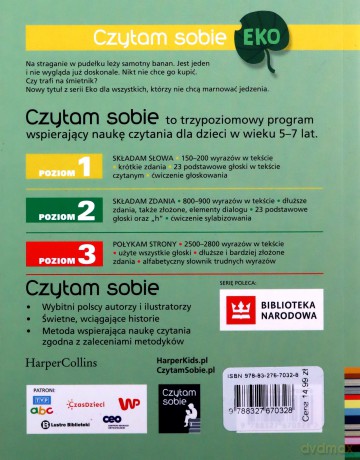 Samotny banan. Czytam sobie Eko. Poziom 1 - Sylwia Majcher [KSIĄŻKA]