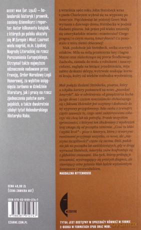 Śladami Steinbecka. W poszukiwaniu Ameryki - Geert Mak [KSIĄŻKA]