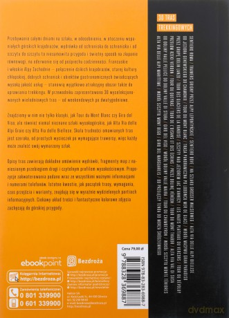 Alpy Zachodnie 30 wielodniowych tras trekkingowych - Iris Kürschner [KSIĄŻKA]